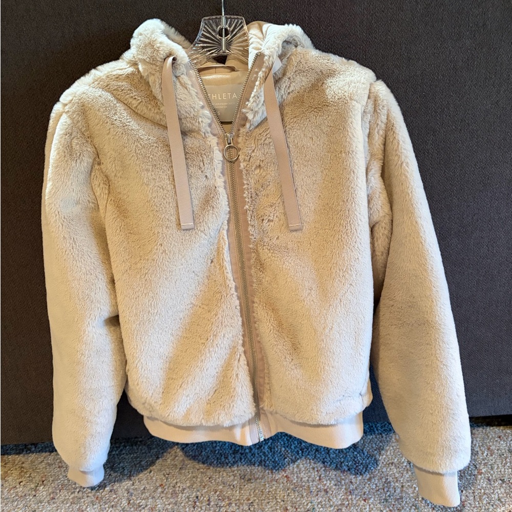 Athleta ritual fur jacket